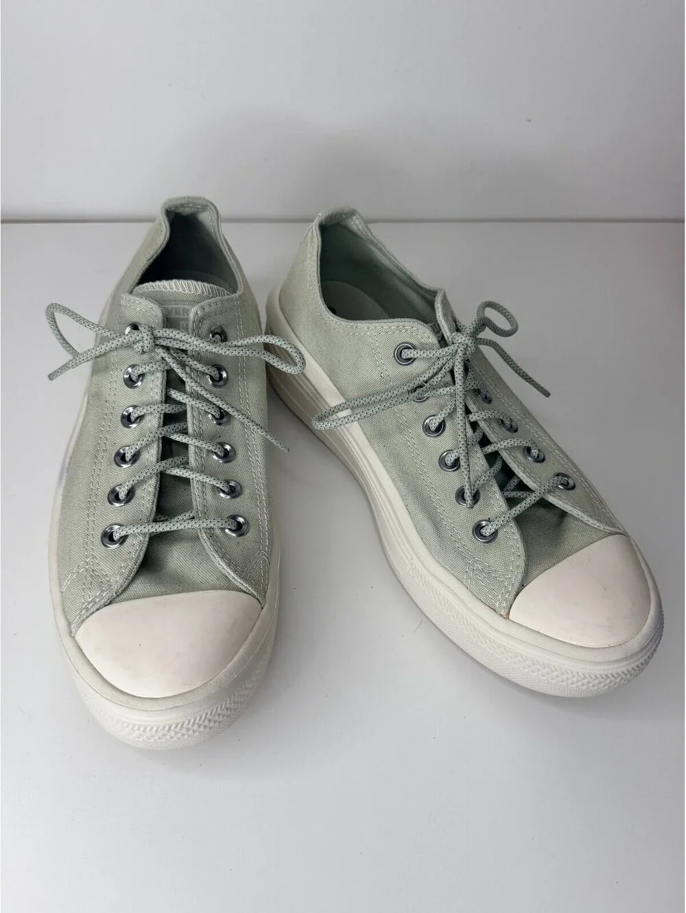Converse Chuck Taylor Platform Sneakers Sage Green women's size 10